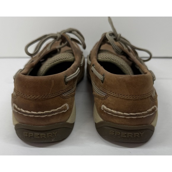Sperry Top-Sider Intrepid Brown Leather Boat Shoes Women's Size 8 M - Picture 6 of 9